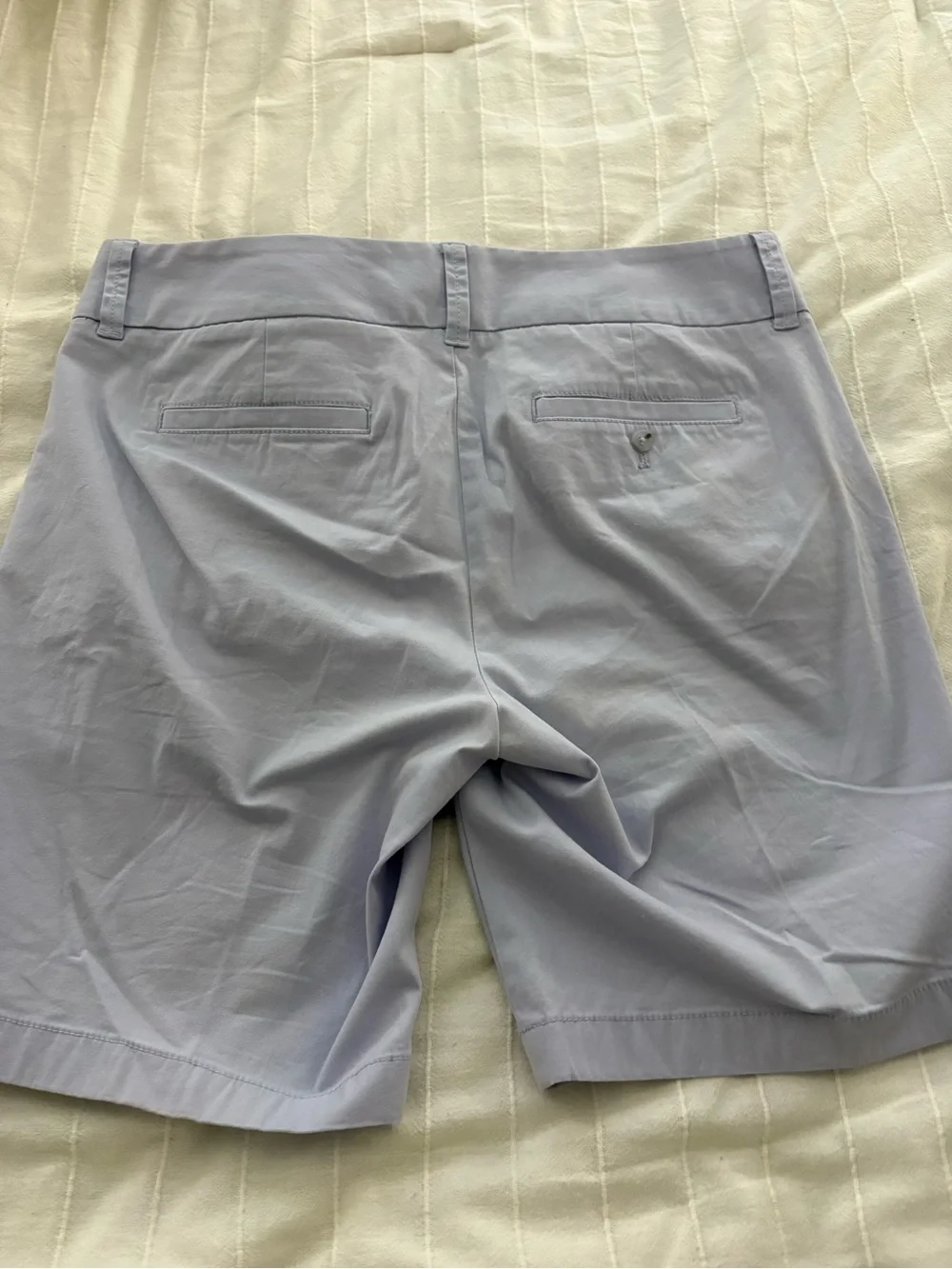 J.Crew Frankie Chino Shorts in Light Lavender